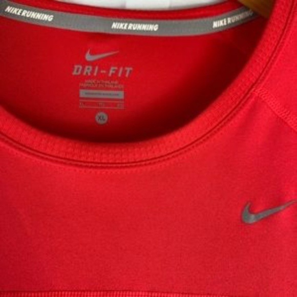Nike Running women's Dri-Fit shirt, XL pinkish red - Picture 6 of 6